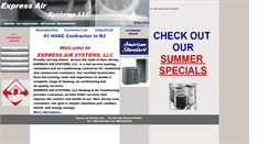 Desktop Screenshot of expressairsystems.com