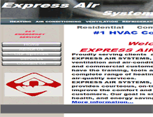 Tablet Screenshot of expressairsystems.com